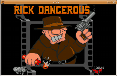 Capture d'écran de XRick (Rick Dangerous)
